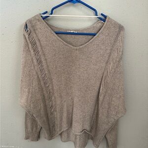 Elegant Tan Women's Sweater
